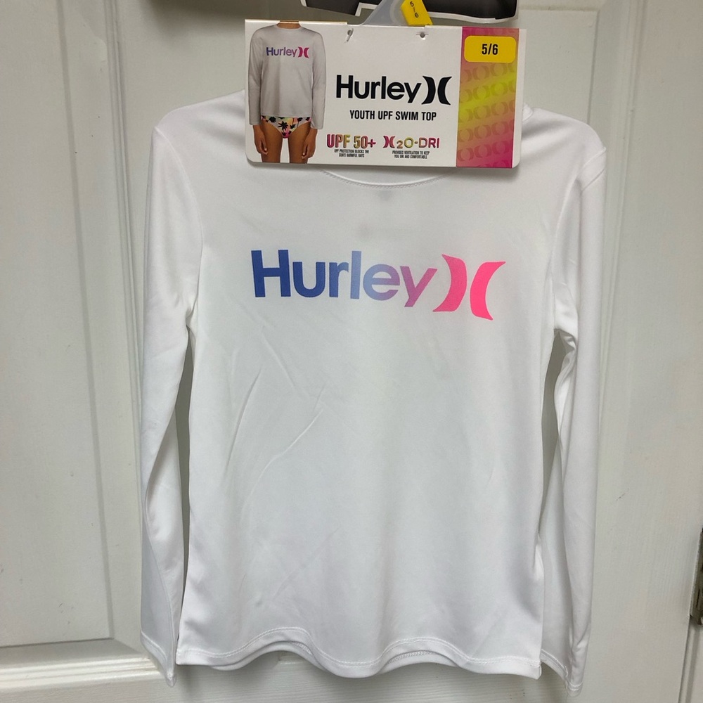 Hurley Youth UPF Swim Top